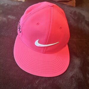 Pink Nike Flat Bill Hat